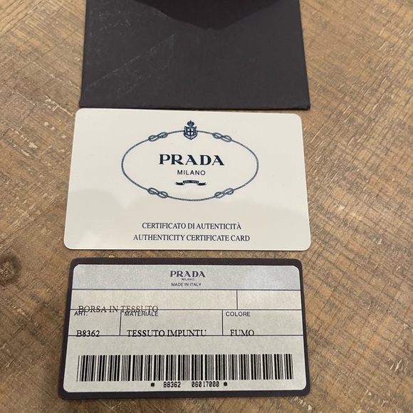 Prada Tessuto Nylon Shoulder Bag in Gunmetal | Authentic | Excellent Condition - Picture 4 of 11